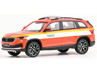 Skoda Kodiaq FL 2021 Fire Brigade of Central Bohemian Region 1:43 Scale Diecast Car – Abrex-Abrex-Diecast Model Centre