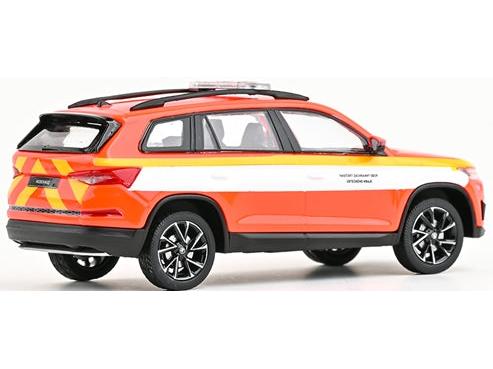 Skoda Kodiaq FL 2021 Fire Brigade of Usti Nad Labem Region 1:43 Scale Diecast Car – Abrex-Abrex-Diecast Model Centre