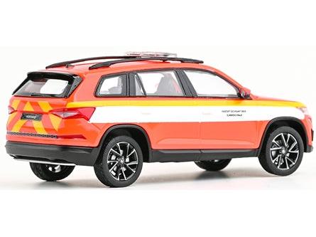 Skoda Kodiaq FL 2021 Fire Brigade of Zlin Region 1:43 Scale Diecast Car – Abrex-Abrex-Diecast Model Centre