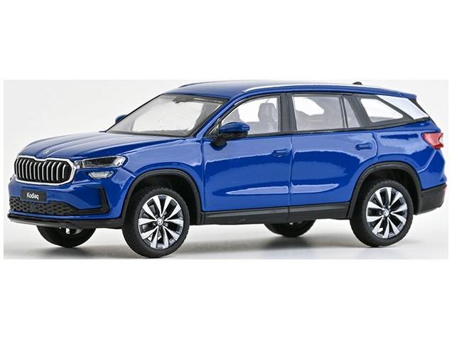 Skoda Kodiaq II 2023 Energy Blue 1:43 Scale Diecast Model Car – Abrex-Abrex-Diecast Model Centre