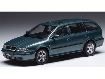 Skoda Octavia 1 (1U) Metallic Green 1998 1:43 Scale IXO Diecast Model Car-IXO-Diecast Model Centre
