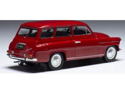 Skoda Octavia Combi Red 1969 1:43 Scale IXO Diecast Model Car-IXO-Diecast Model Centre