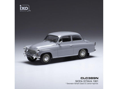 Skoda Octavia Grey 1963 1:43 Scale IXO Diecast Model Car-IXO-Diecast Model Centre