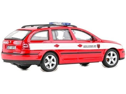 Skoda Octavia II Combi 2004 Fire Brigade Of Moravian-Silesian Region 1:43 Scale Diecast Car – Abrex-Abrex-Diecast Model Centre