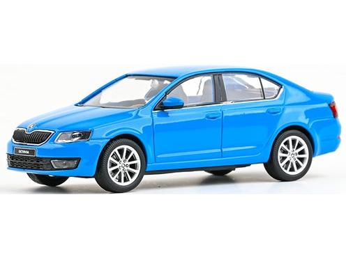 Skoda Octavia III 2012 Blue Abrex 1:43 Scale Diecast Car – Abrex-Abrex-Diecast Model Centre