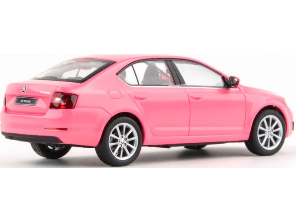 Skoda Octavia III 2012 Pink 1:43 Scale Abrex Diecast Model Car-Abrex-Diecast Model Centre