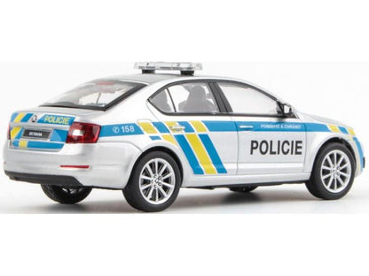Skoda Octavia III 2012 Police CZ 1:43 Scale Abrex Diecast Model Car-Abrex-Diecast Model Centre