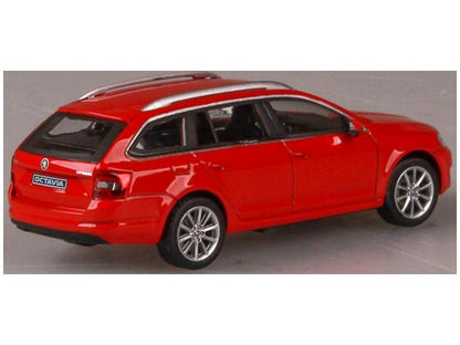 Skoda Octavia III Estate 2013 Corrida Red 1:43 Scale Abrex Diecast Model Car-Abrex-Diecast Model Centre
