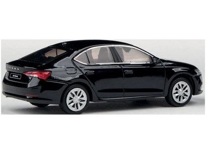 Skoda Octavia IV 2020 Black Crystal Metallic 1:43 Scale Abrex Diecast Model Car-Abrex-Diecast Model Centre