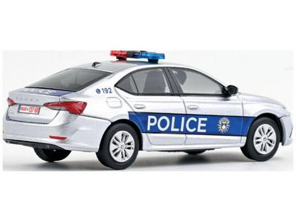 Skoda Octavia IV 2020 Police Kosovo 1:43 Scale Abrex Diecast Model Car-Abrex-Diecast Model Centre
