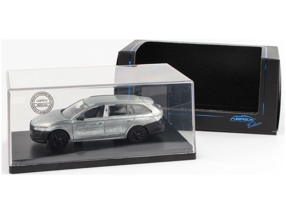 Skoda Octavia IV Estate 2020 T1 1:43 Scale Abrex Diecast Model Car-Abrex-Diecast Model Centre