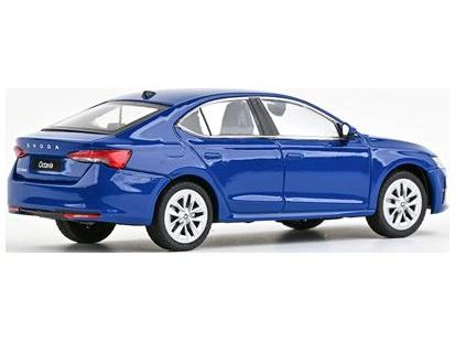 Skoda Octavia IV FL 2024 Energy Blue 1:43 Scale Abrex Diecast Model Car-Abrex-Diecast Model Centre