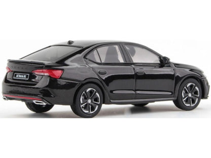 Skoda Octavia IV RS 2020 Black Crystal Metallic 1:43 Scale Abrex Diecast Model Car-Abrex-Diecast Model Centre