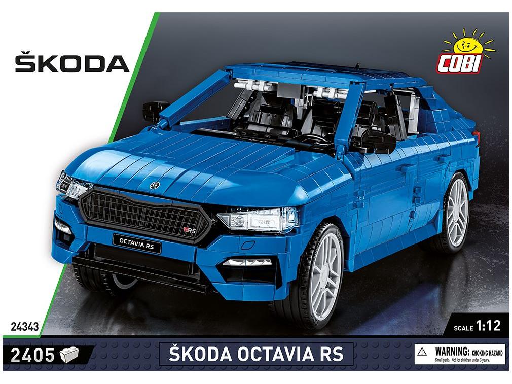Skoda Octavia IV RS (2350 pcs) Cobi Brick Build Kit-Cobi-Diecast Model Centre