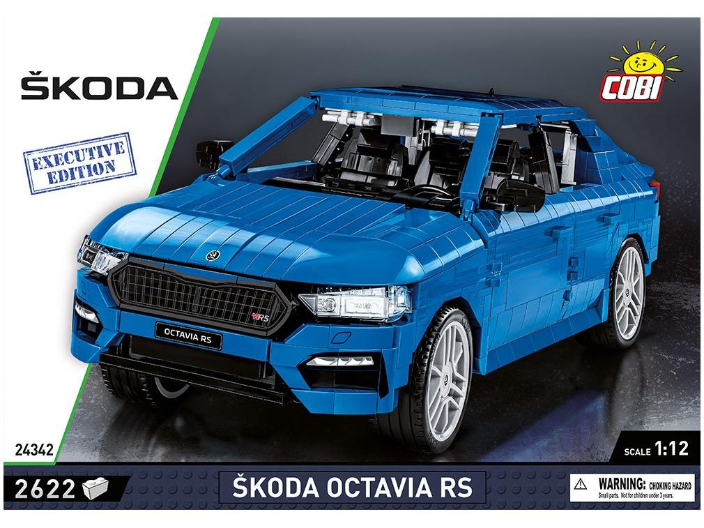 Skoda Octavia IV RS Executive Edition (2520 pcs) Cobi Brick Build Kit-Cobi-Diecast Model Centre