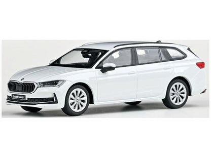 Skoda Superb IV Estate 2023 Bila Purity 1:43 Scale Abrex Diecast Model Car-Abrex-Diecast Model Centre