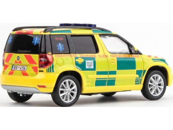 Skoda Yeti FL 2013 EMS Of Pardubice Region 161 1:43 Scale Abrex Diecast Model Car-Abrex-Diecast Model Centre