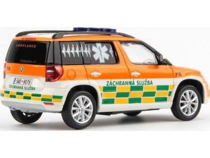 Skoda Yeti FL 2013 Pet Medic 1:43 Scale Abrex Diecast Model Car-Abrex-Diecast Model Centre