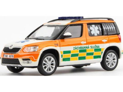 Skoda Yeti FL 2013 Pet Medic 1:43 Scale Abrex Diecast Model Car-Abrex-Diecast Model Centre