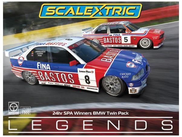 Spa 24H Winners BMW Twin Pack in Clear Box 1:32 Scale Scalextric-Scalextric-Diecast Model Centre