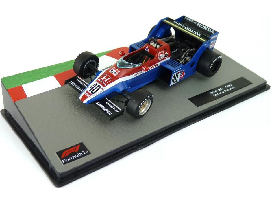 Spirit 201 Honda #40 F1 1983 Stefan Johansson - 1:43 Scale Model Car-Unbranded-Diecast Model Centre