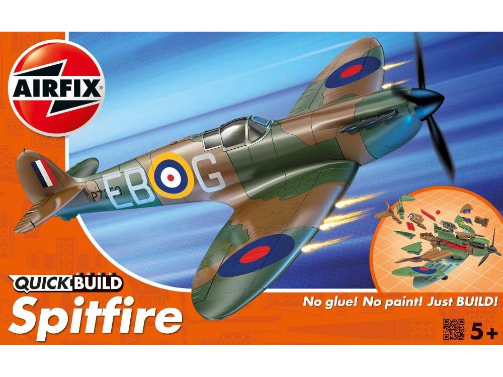Spitfire Airfix QUICKBUILD Plastic Kit-Airfix-Diecast Model Centre