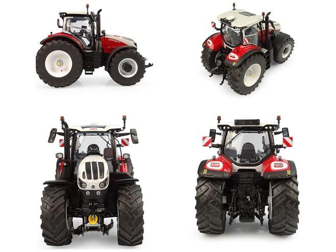 Steyr 6280 Absolut CVT Tractor 2023 (All New Tooling) 1:32 Scale Universal Hobbies Diecast Model-Universal Hobbies-Diecast Model Centre