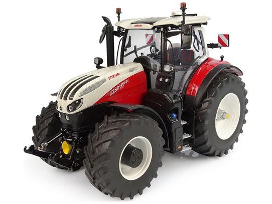 Steyr 6280 Absolut CVT Tractor 2023 (All New Tooling) 1:32 Scale Universal Hobbies Diecast Model-Universal Hobbies-Diecast Model Centre