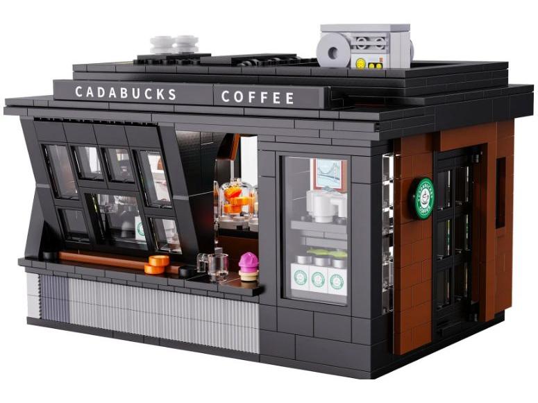 Street Coffee House (768 pcs) Cada Kit-Cada-Diecast Model Centre