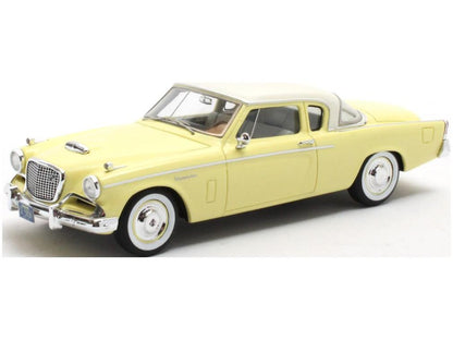 Studebaker Power Hawk Yellow/White 1956 1:43 Scale Matrix Resin Model Car-Matrix-Diecast Model Centre