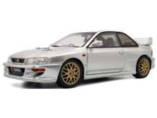 Subaru Impreza 22B 1998 silver - 1:18 Scale Model Car-Solido-Diecast Model Centre