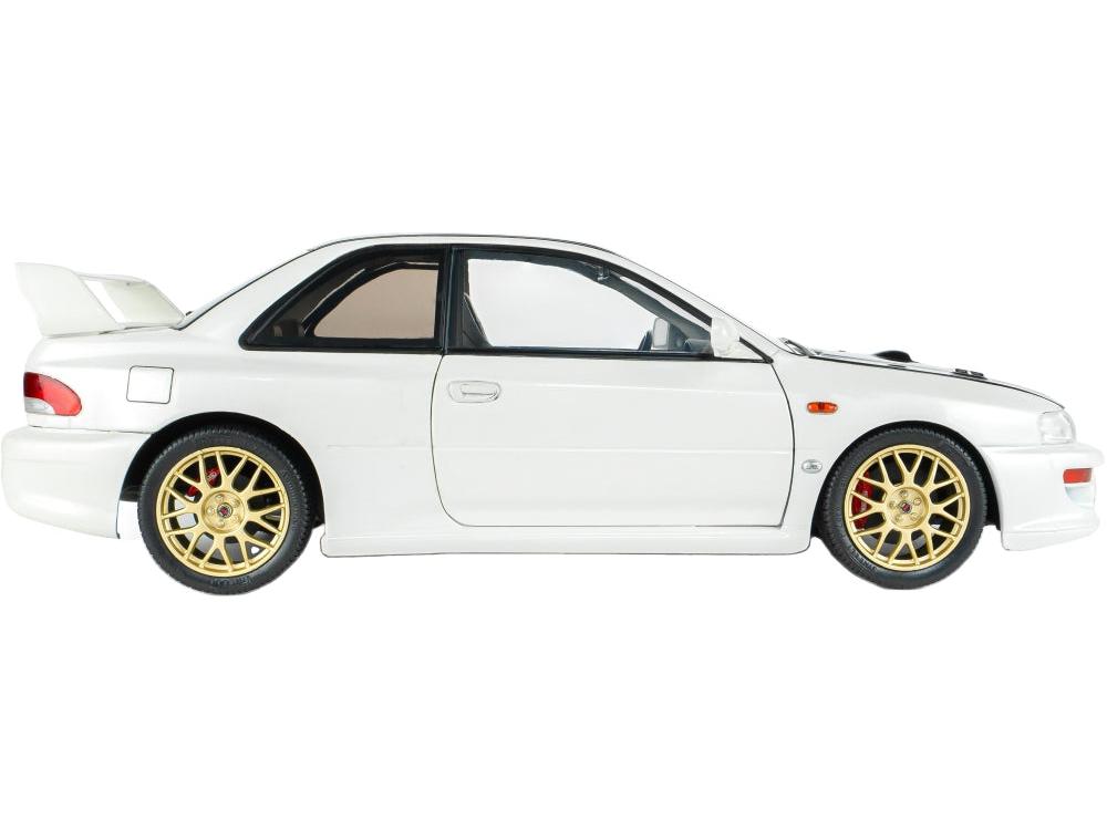 Subaru Impreza 22B Solido Works White 1998 1:18 Scale Diecast Car – Solido-Solido-Diecast Model Centre