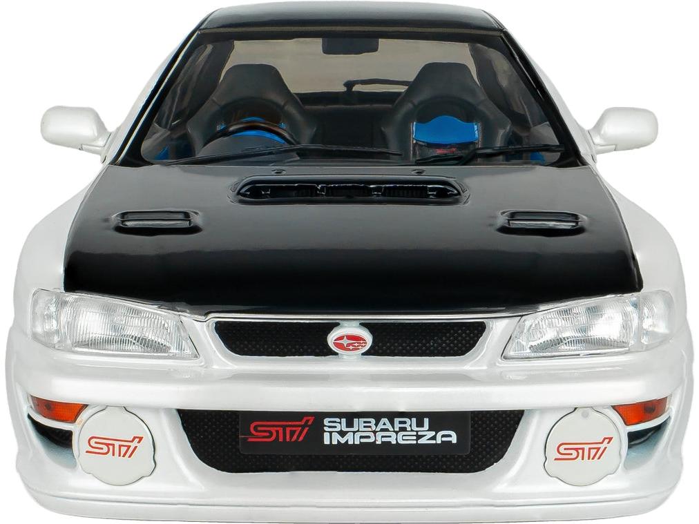 Subaru Impreza 22B Solido Works White 1998 1:18 Scale Diecast Car – Solido-Solido-Diecast Model Centre