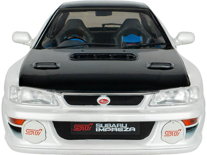 Subaru Impreza 22B Solido Works White 1998 1:18 Scale Diecast Car – Solido-Solido-Diecast Model Centre
