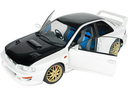 Subaru Impreza 22B Solido Works White 1998 1:18 Scale Diecast Car – Solido-Solido-Diecast Model Centre