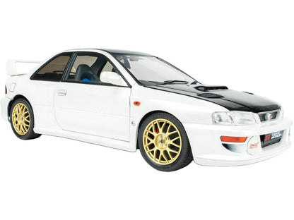 Subaru Impreza 22B Solido Works White 1998 1:18 Scale Diecast Car – Solido-Solido-Diecast Model Centre