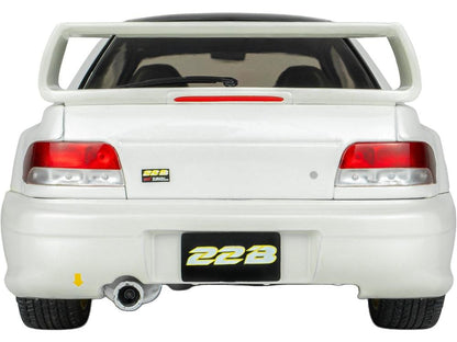 Subaru Impreza 22B Solido Works White 1998 1:18 Scale Diecast Car – Solido-Solido-Diecast Model Centre