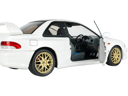 Subaru Impreza 22B Solido Works White 1998 1:18 Scale Diecast Car – Solido-Solido-Diecast Model Centre