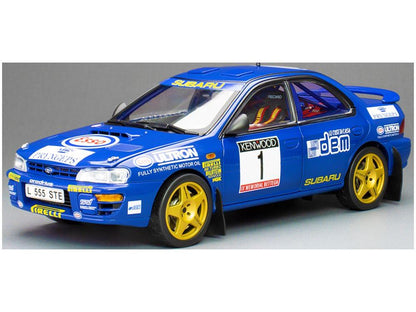 Subaru Impreza 555 #1 Colin McRae Winner Memorial Bettega 1993 (Limited 999pcs) 1:18 Scale Sun Star Diecast Model Car-Sun Star-Diecast Model Centre