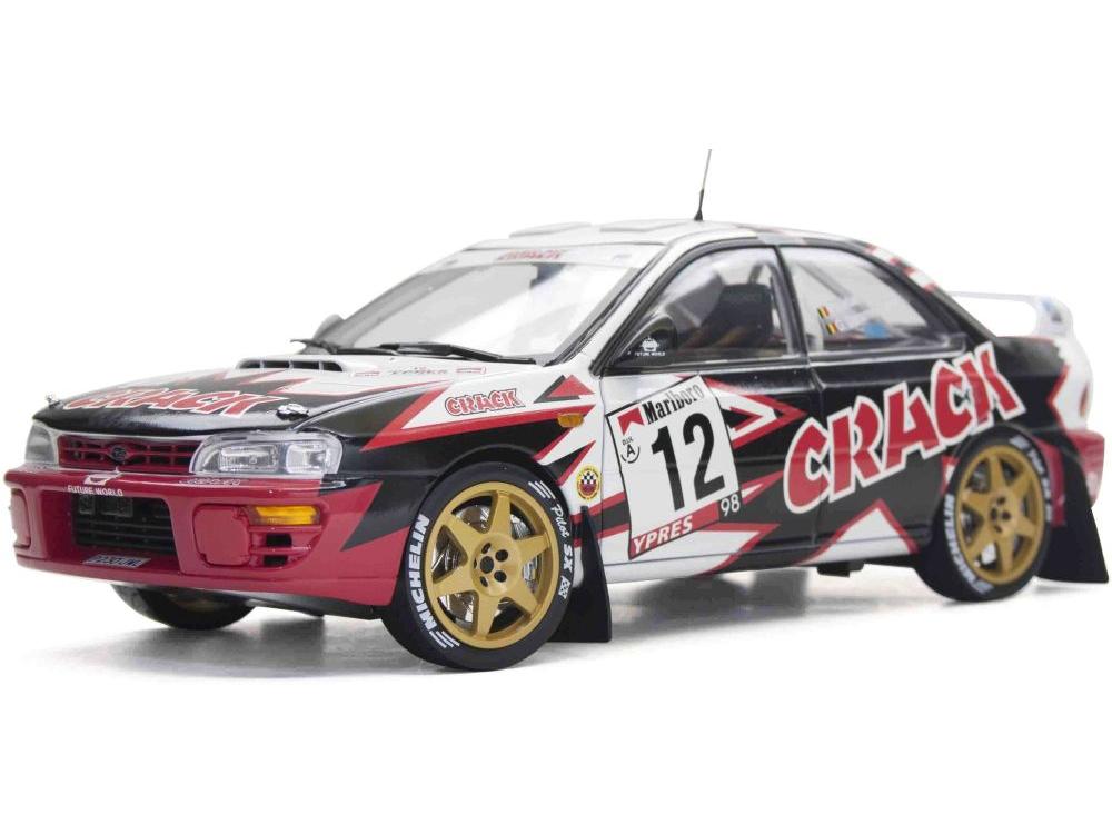 Subaru Impreza 555 No.12 Crack Rally Ypern 1998 P.Litaer 1:18 Scale Sun Star Diecast Model Car-Sun Star-Diecast Model Centre