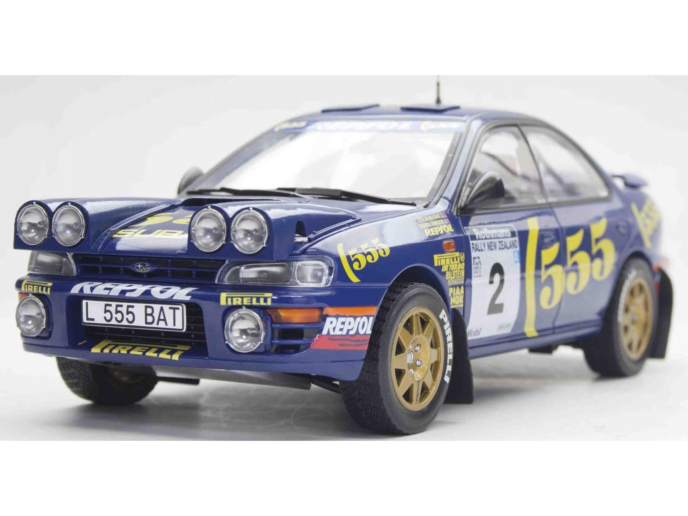 Subaru Impreza 555 No.2 Rally NZ 1994 C.McRae/D.Ringer 1:18 Scale Sun Star Diecast Model Car-Sun Star-Diecast Model Centre
