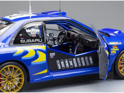 Subaru Impreza S5 WRC 98 Rallye Sanremo 1998 3rd #3 C. McRae N. Grist 1:18 Scale Diecast Model Car – Sun Star-Sun Star-Diecast Model Centre
