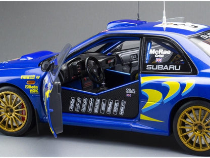 Subaru Impreza S5 WRC 98 Rallye Sanremo 1998 3rd #3 C. McRae N. Grist 1:18 Scale Diecast Model Car – Sun Star-Sun Star-Diecast Model Centre