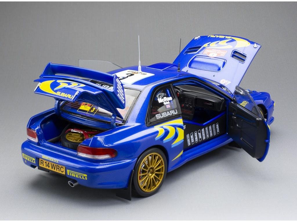 Subaru Impreza S5 WRC 98 Rallye Sanremo 1998 3rd #3 C. McRae N. Grist 1:18 Scale Diecast Model Car – Sun Star-Sun Star-Diecast Model Centre
