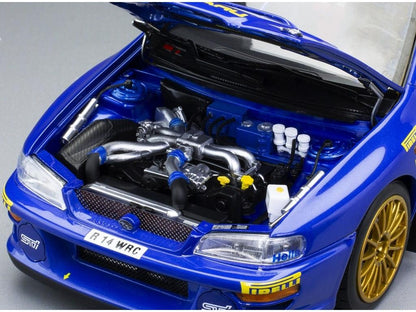 Subaru Impreza S5 WRC 98 Rallye Sanremo 1998 3rd #3 C. McRae N. Grist 1:18 Scale Diecast Model Car – Sun Star-Sun Star-Diecast Model Centre