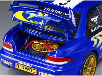 Subaru Impreza S5 WRC 98 Rallye Sanremo 1998 3rd #3 C. McRae N. Grist 1:18 Scale Diecast Model Car – Sun Star-Sun Star-Diecast Model Centre