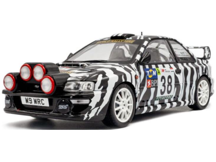 Subaru Impreza S5 WRC99 #38 Heath/Lancaster Tap Rally Portugal 2001 1:18 Scale Solido Diecast Model-Solido-Diecast Model Centre