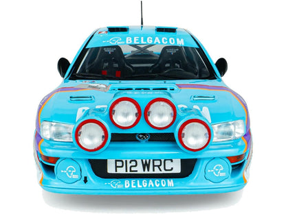 Subaru Impreza S5 WRC99 Green Belgium Ypres Westhoek Rally 1998 #2 Mevius Fortin 1:18 Scale Diecast Model Car – Solido-Solido-Diecast Model Centre