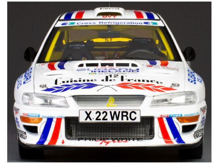 Subaru Impreza S6 WRC '00 #12 Nesbitt O'Brien 1st Jim Clark Memorial Rally 2002 1:18 Scale Sun Star Diecast Model Car-Sun Star-Diecast Model Centre