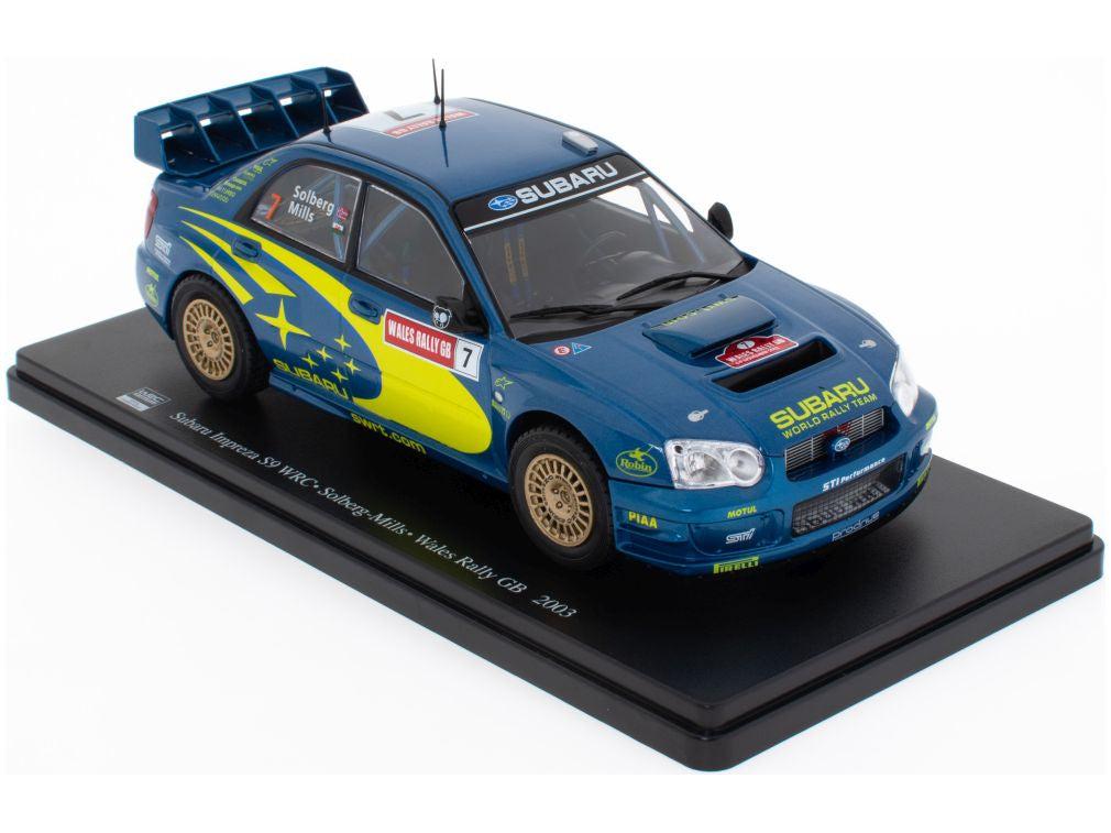 Subaru Impreza S9 WRC Petter Solberg 2003 1:24 Scale Diecast Model-Unbranded-Diecast Model Centre